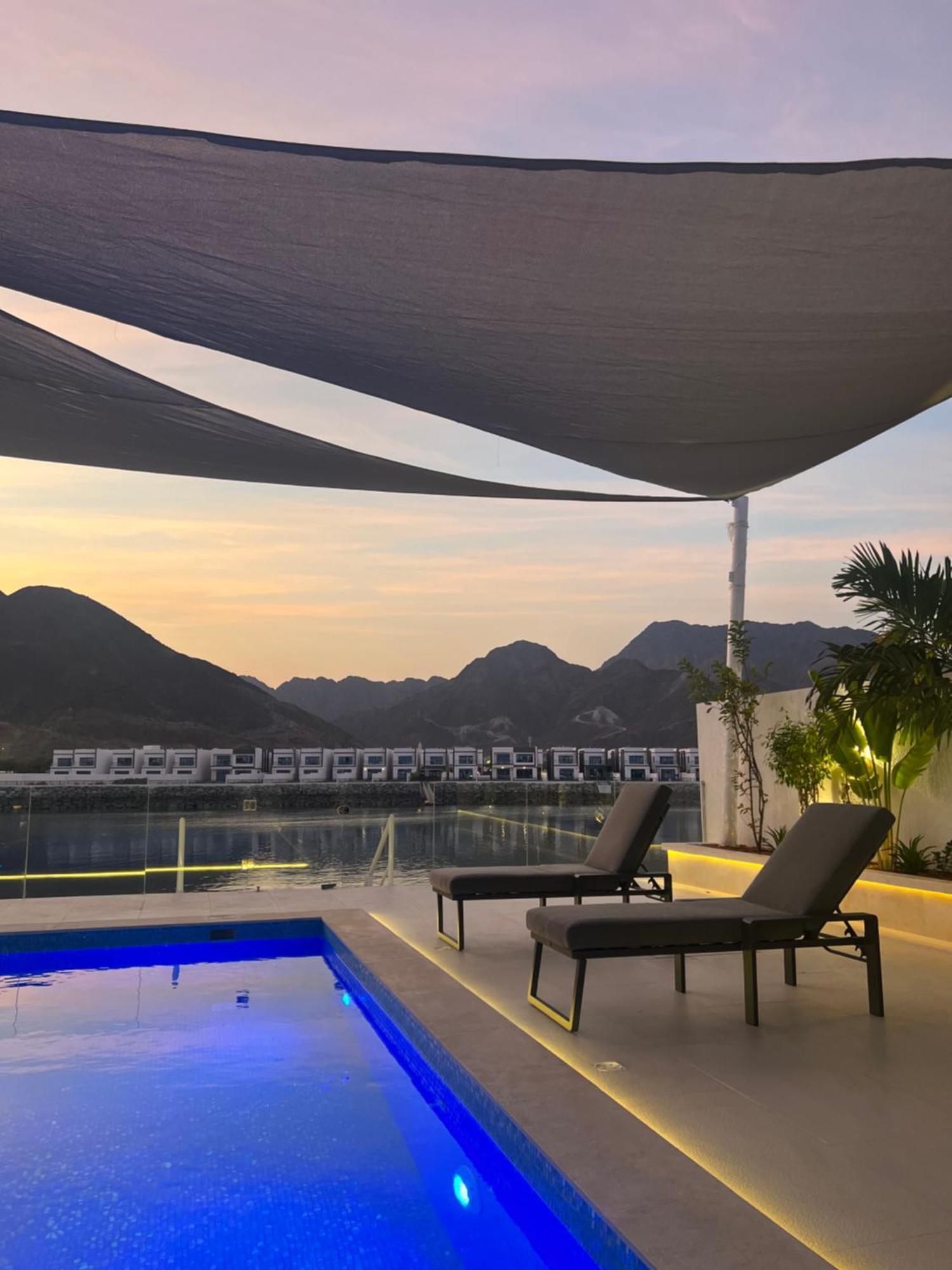 Al Dana Sea View Villa Fudzsejra Kültér fotó