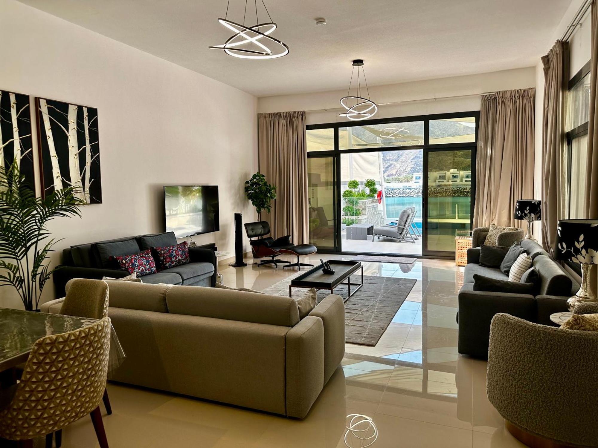 Al Dana Sea View Villa Fudzsejra Kültér fotó